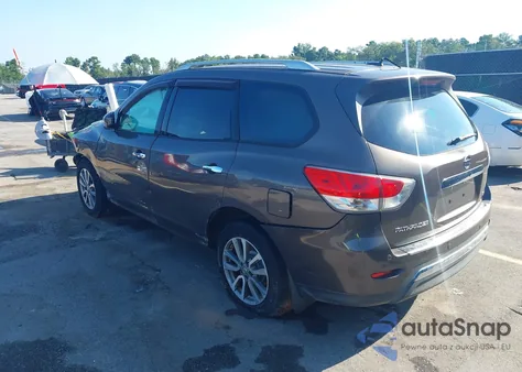 2015 Nissan Pathfinder Sv из США, поврежденный, VIN 5N1AR2MN8FC613160